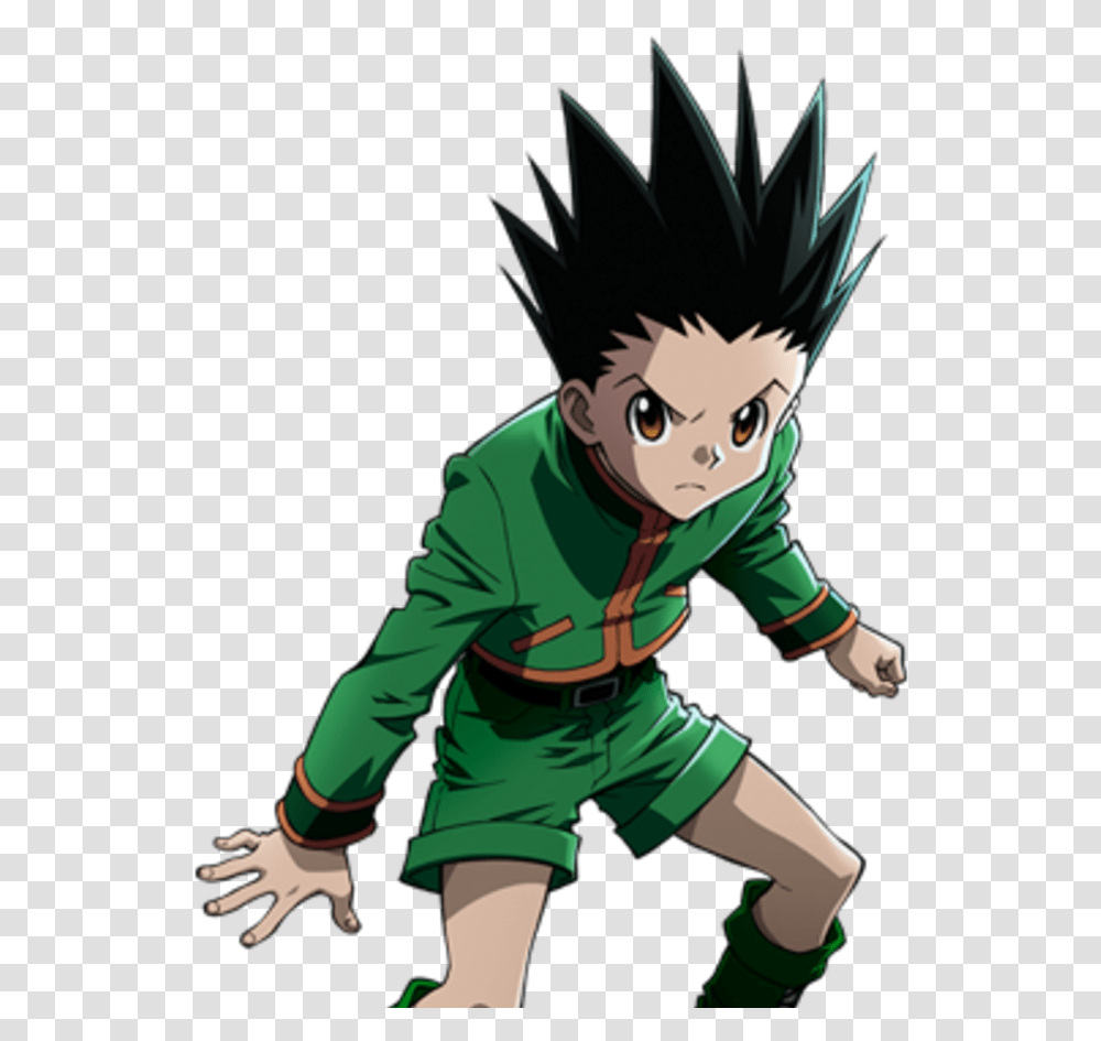 Hunter X Hunter And One Punch Man, Person, Human, Comics, Book Transparent Png