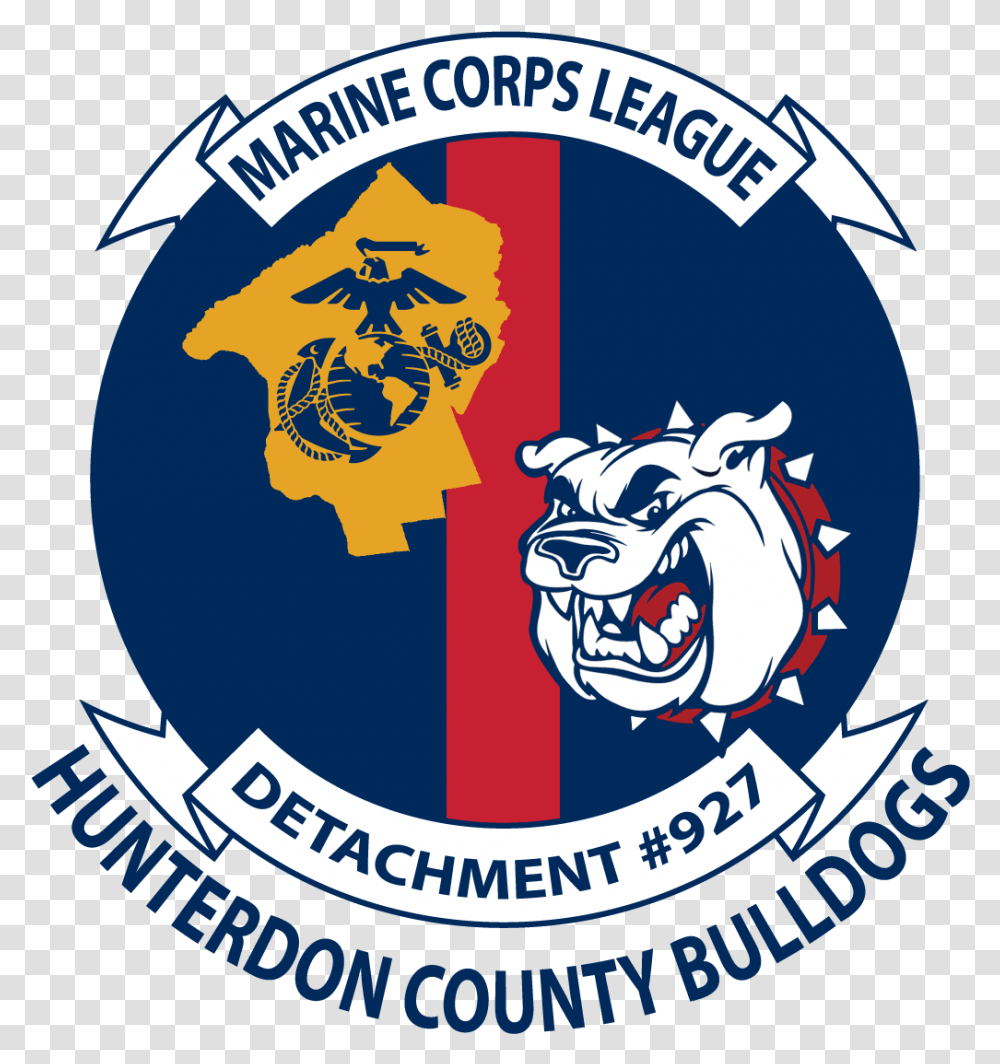 Hunterdon County Bulldogs Emblem, Logo, Trademark, Poster Transparent Png