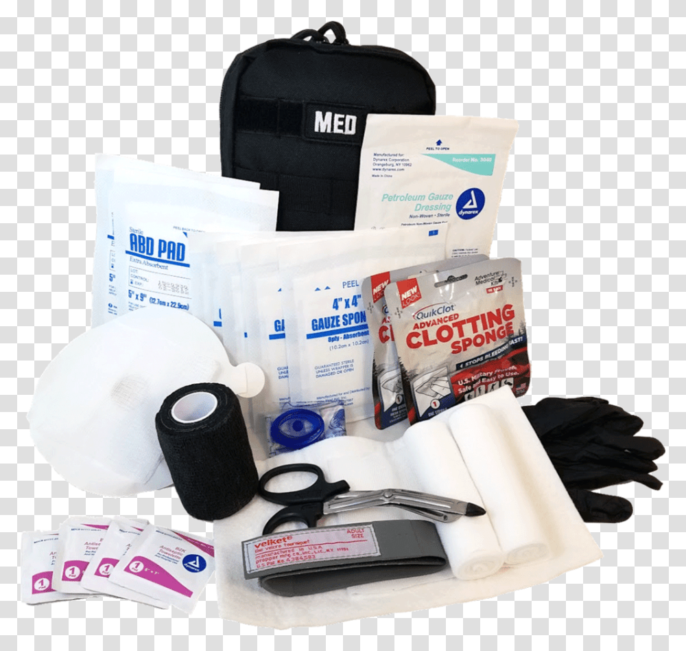 Hunters Trauma Kit, First Aid, Bandage, Mouse, Hardware Transparent Png