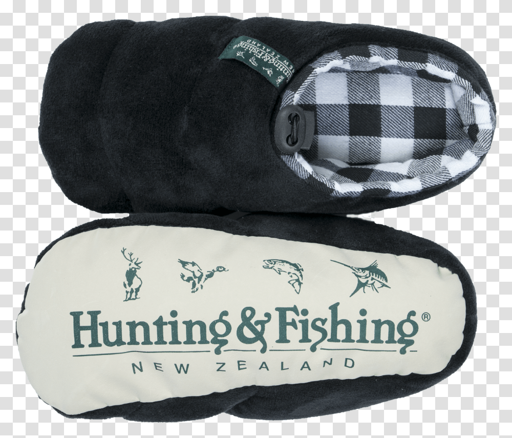 Hunting Amp Fishing New Zealand Kid's Checked Indoor Hunting And Fishing Slippers, Baseball Cap, Hat, Cushion Transparent Png