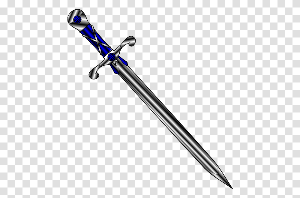 Hunting Knife Clip Art At Clker Cb Background Talvar, Sword, Blade, Weapon, Weaponry Transparent Png