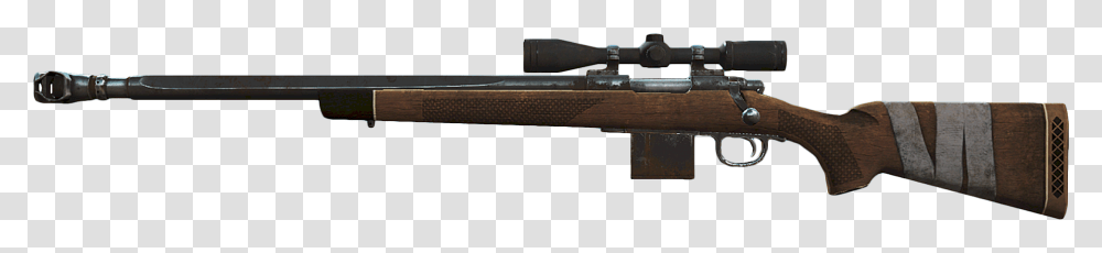 Hunting Rifle Sniper Rifle, Gun, Weapon, Weaponry Transparent Png