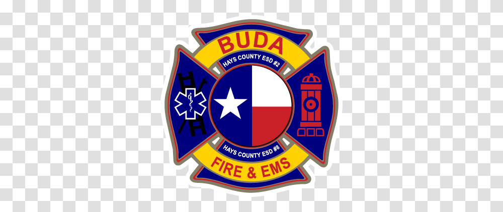 Huntington Apartments Community Health Fair Buda Fire Department, Logo, Trademark, Badge Transparent Png