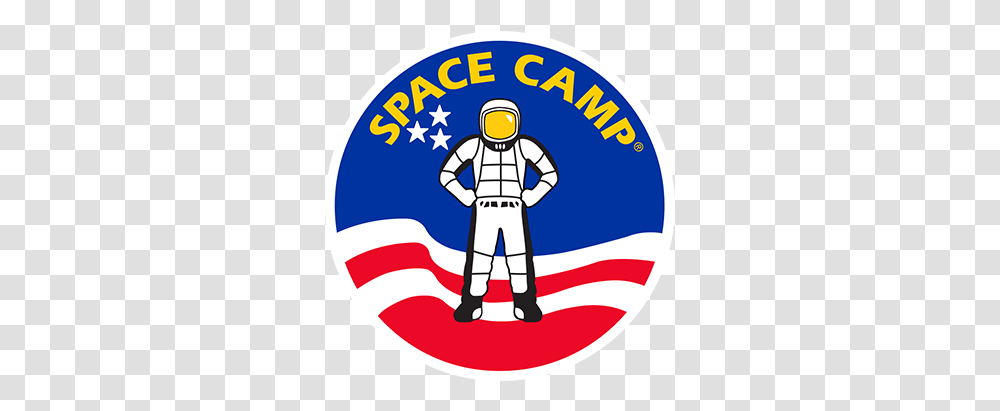 Huntsville Space Camp Logo, Symbol, Trademark, Astronaut, Armor Transparent Png