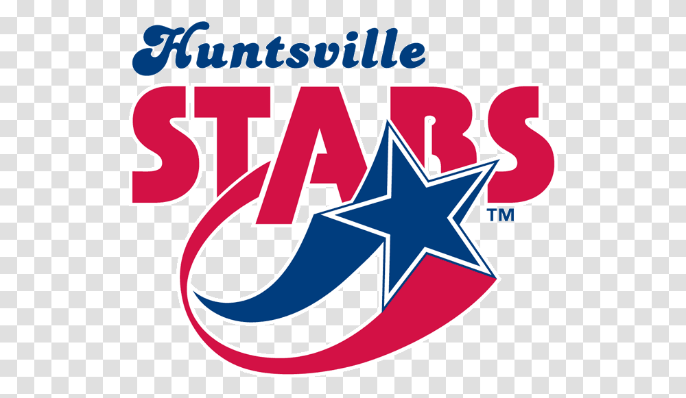 Huntsville Stars Primary Logo Sports Stars Logo, Symbol, Text Transparent Png