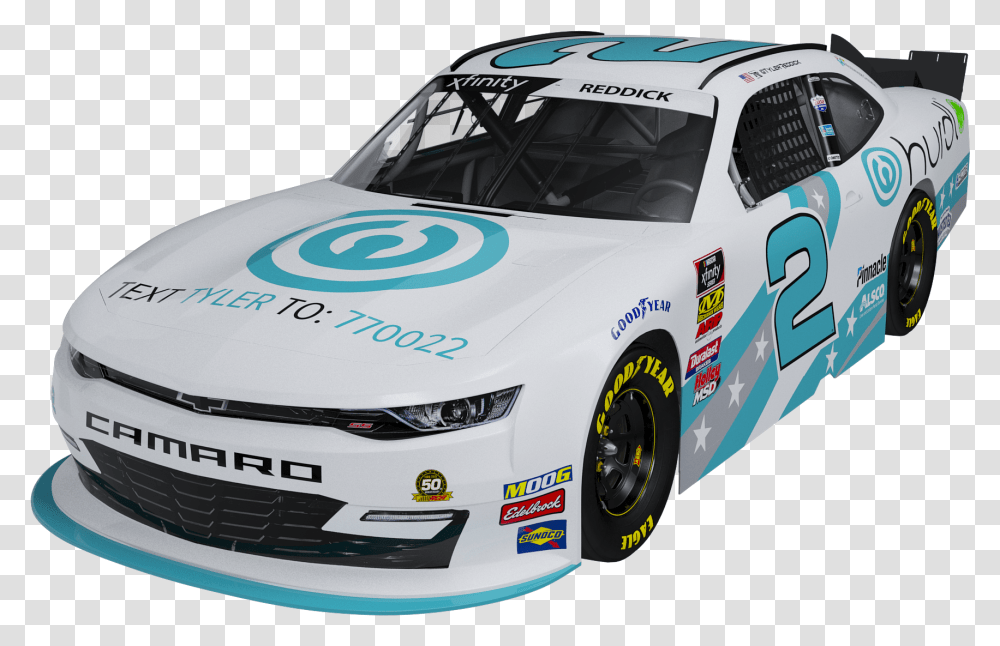 Hurdl Joins Rcr Tyler Reddick For 2019 Dolly Parton Race Car, Sports Car, Vehicle, Transportation, Automobile Transparent Png