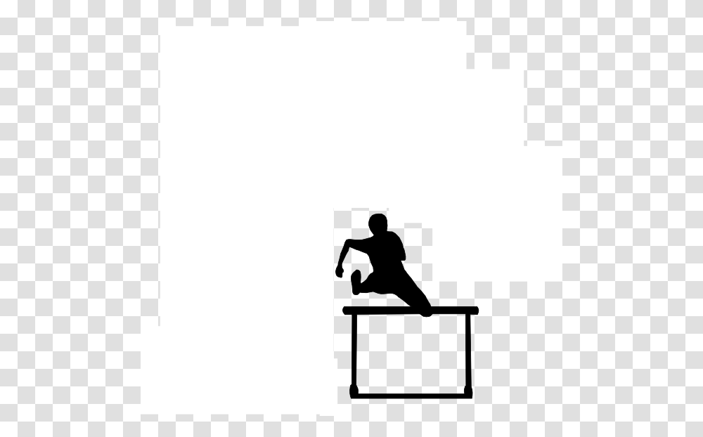 Hurdles Clip Art, Person, Human, White Board, Kneeling Transparent Png