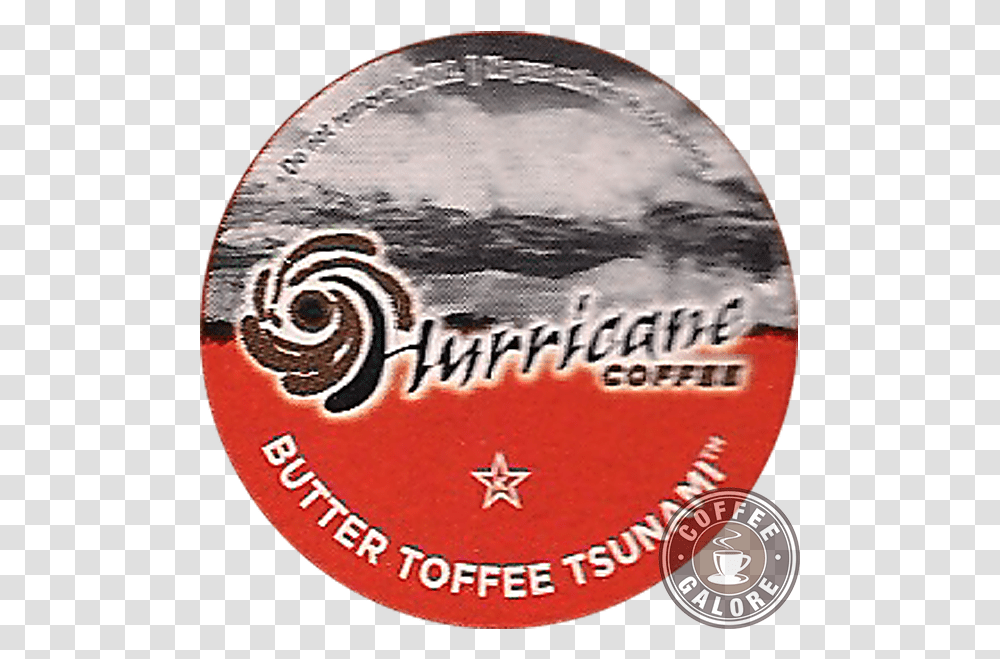 Hurricane Butter Toffee Tsunami Emblem, Logo, Symbol, Trademark, Label Transparent Png