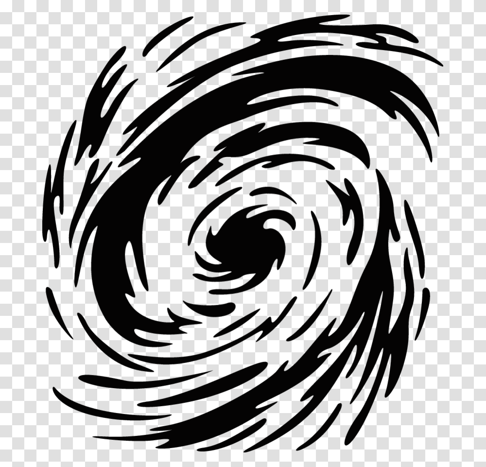 Hurricane Clipart Black And White, Spiral, Coil, Pattern Transparent Png