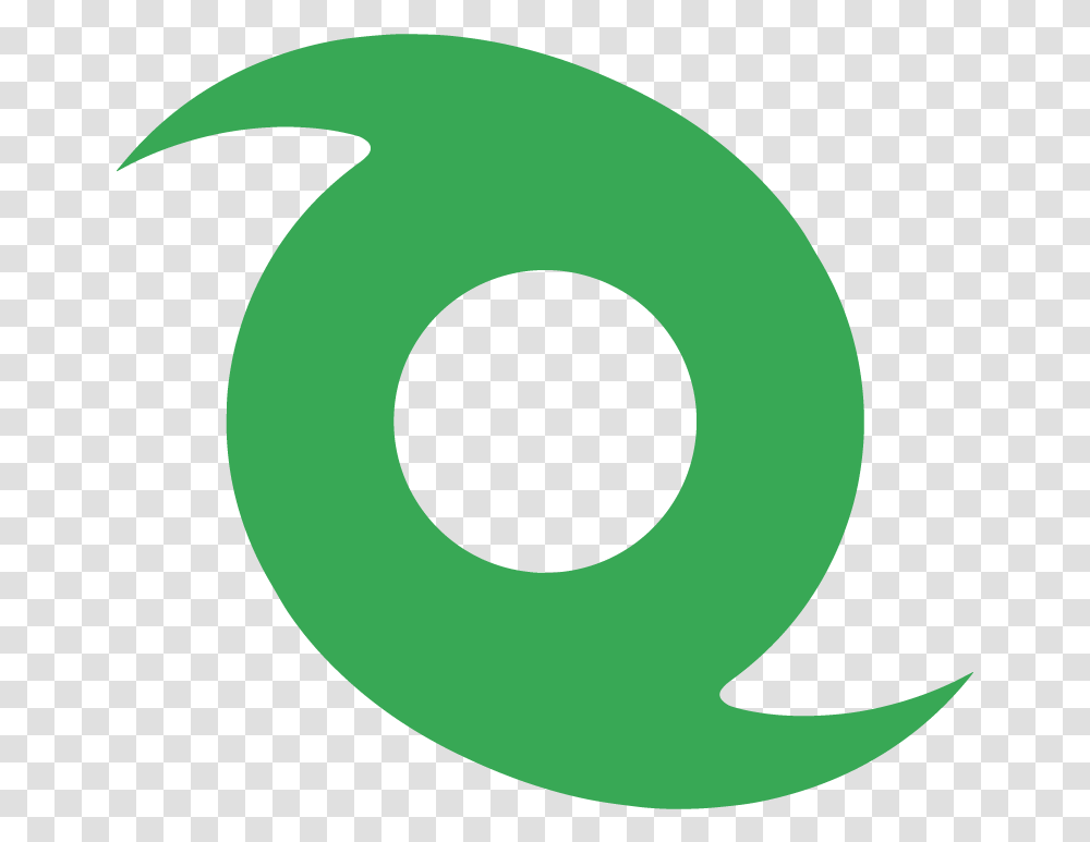 Hurricane Clipart Logo Green Hurricane Symbol, Number, Recycling Symbol Transparent Png