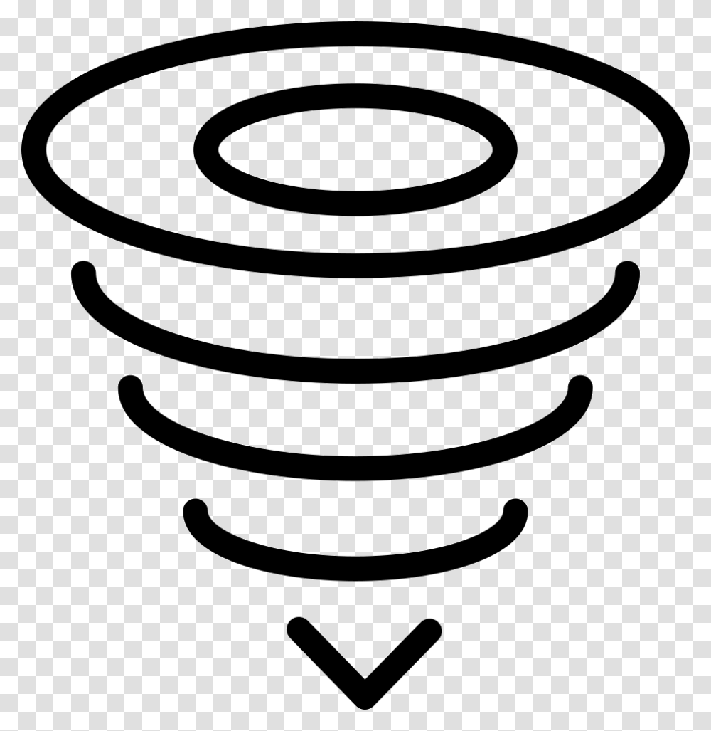 Hurricane Weather Symbol Icon Free Download, Spiral, Coil, Pottery Transparent Png
