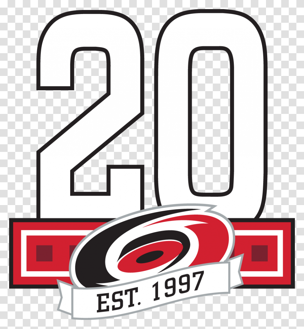 Hurricanes Anniversary Logo On Behance, Label, Word Transparent Png