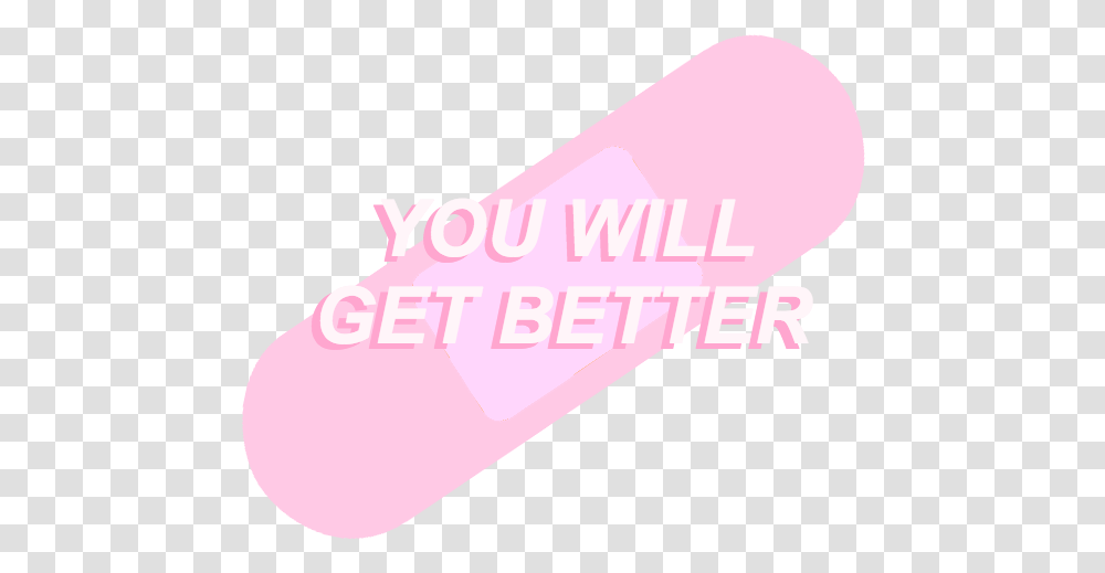 Hurt Quotes Tumblr Pink Text Aesthetic, Heel, Label, Rubber Eraser Transparent Png