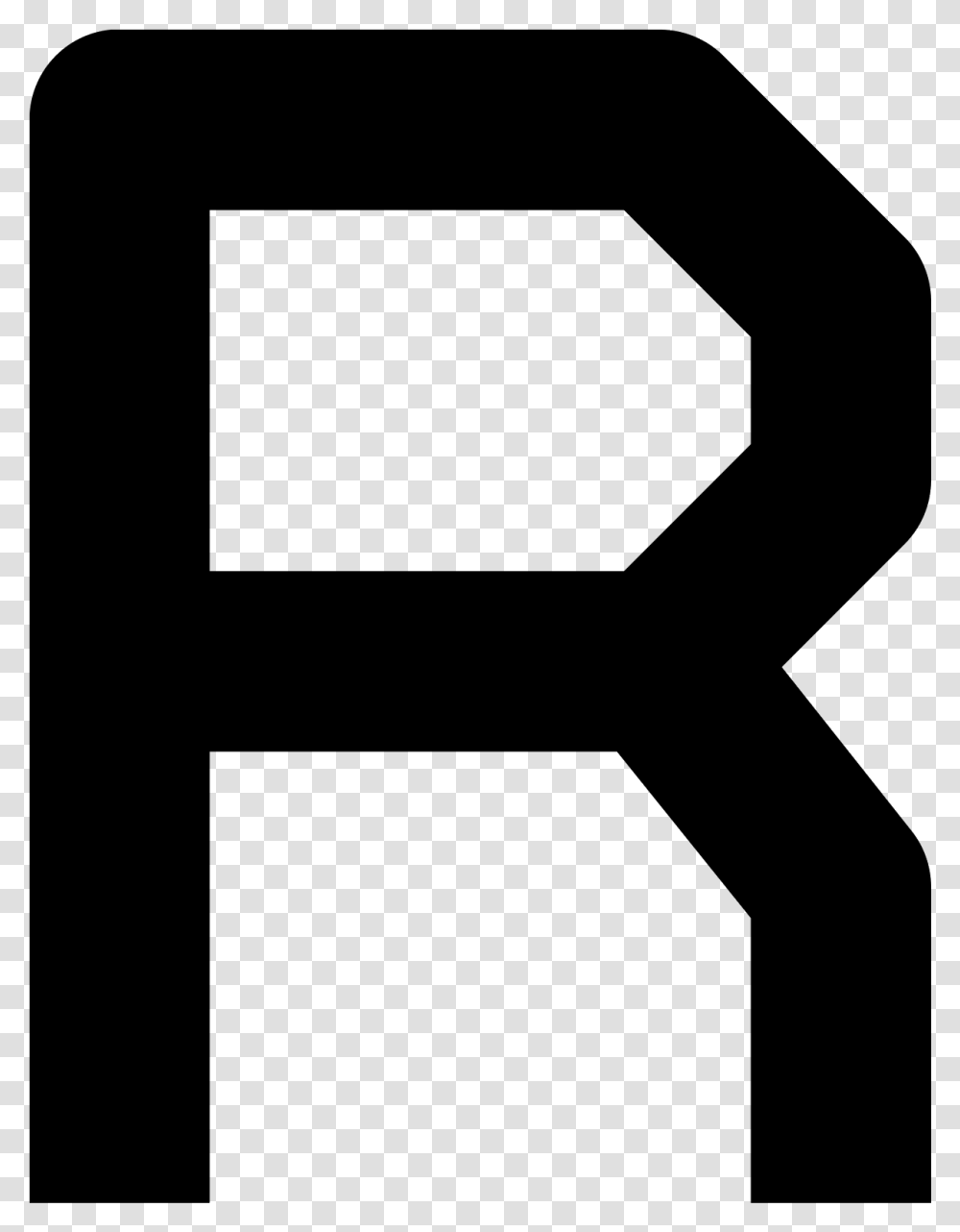 Huruf R Icon, Gray, World Of Warcraft Transparent Png