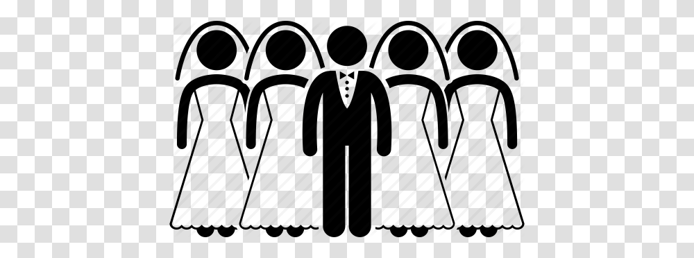 Husband Many Polygamy Wife Wives Icon, Rug, Plant Transparent Png