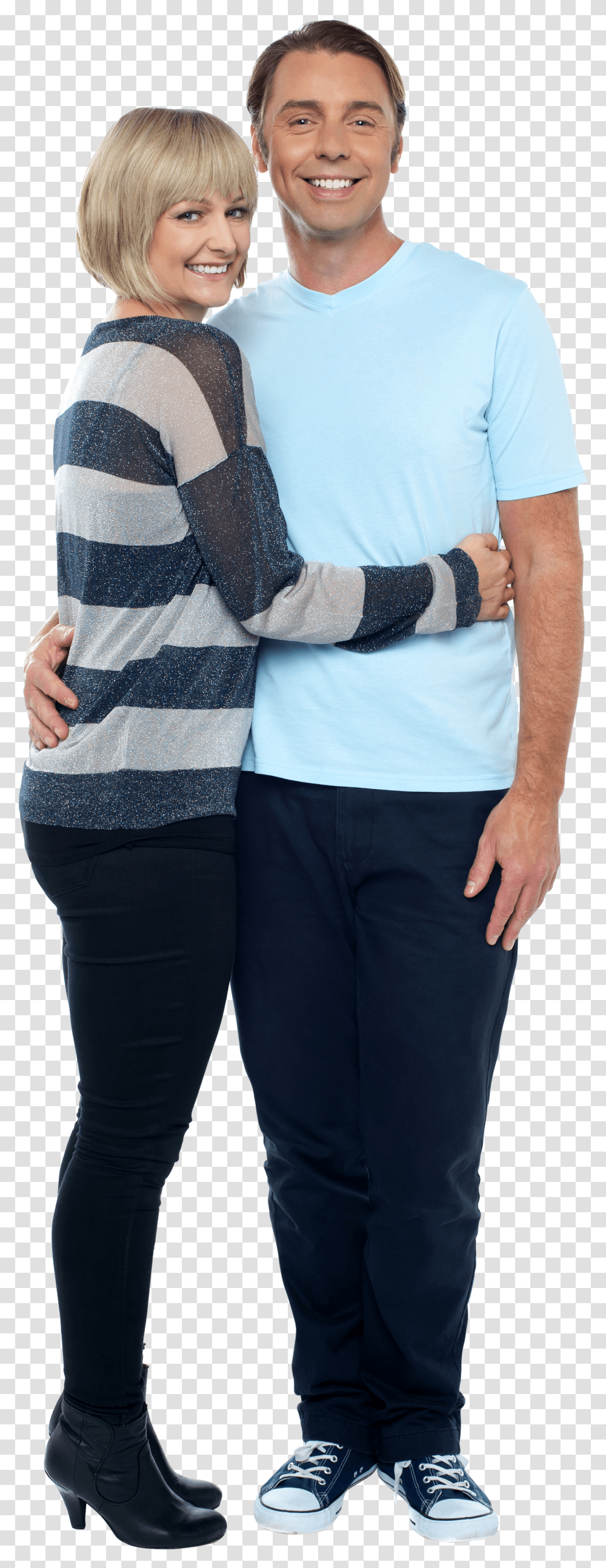 Husband Wife Image Hombre Y Mujer Transparent Png