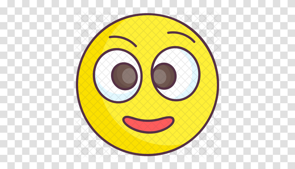 Hushed Emoji Icon Smiley, Symbol, Logo, Trademark, Mouth Transparent Png