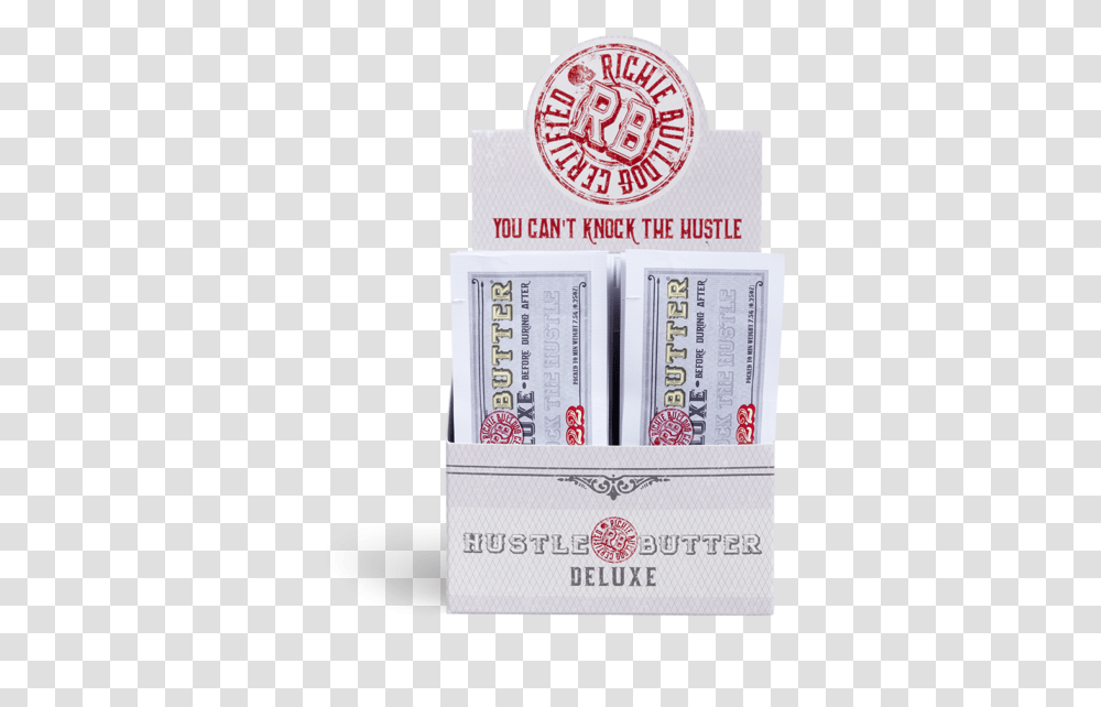 Hustle Butter Deluxe Packette, Label, Paper, First Aid Transparent Png