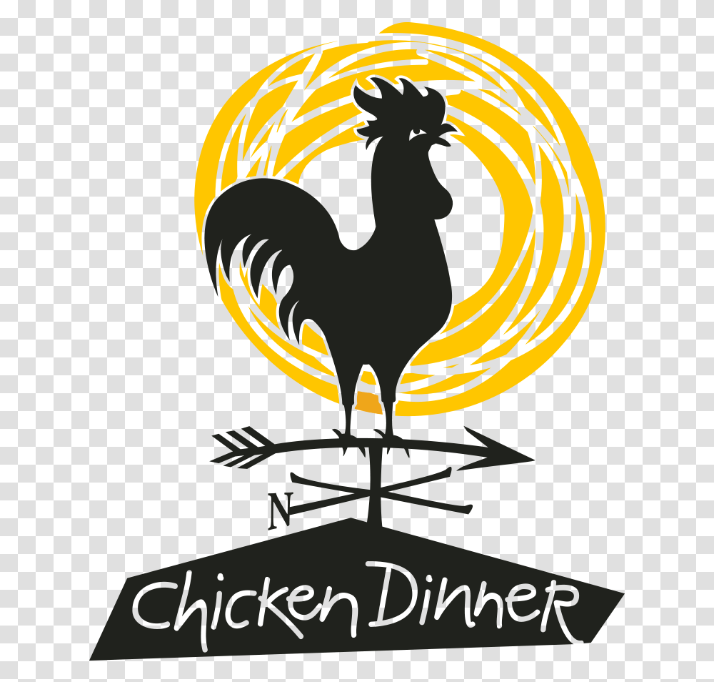 Huston Vineyards Logo Files Chicken Dinner Wines, Bird, Animal, Hook, Halloween Transparent Png