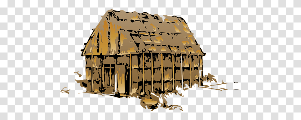 Hut Nature, Outdoors, Building, Shelter Transparent Png