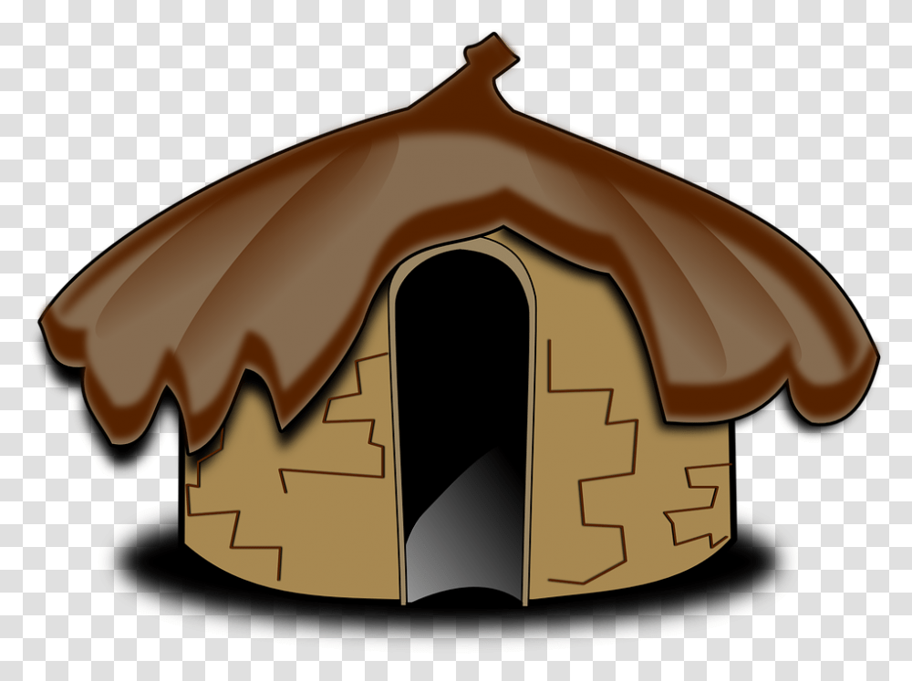 Hut Bungalow Camp Tropical Camping Nature Resort Stone Age Houses Cartoon, Shelter, Rural, Building, Countryside Transparent Png