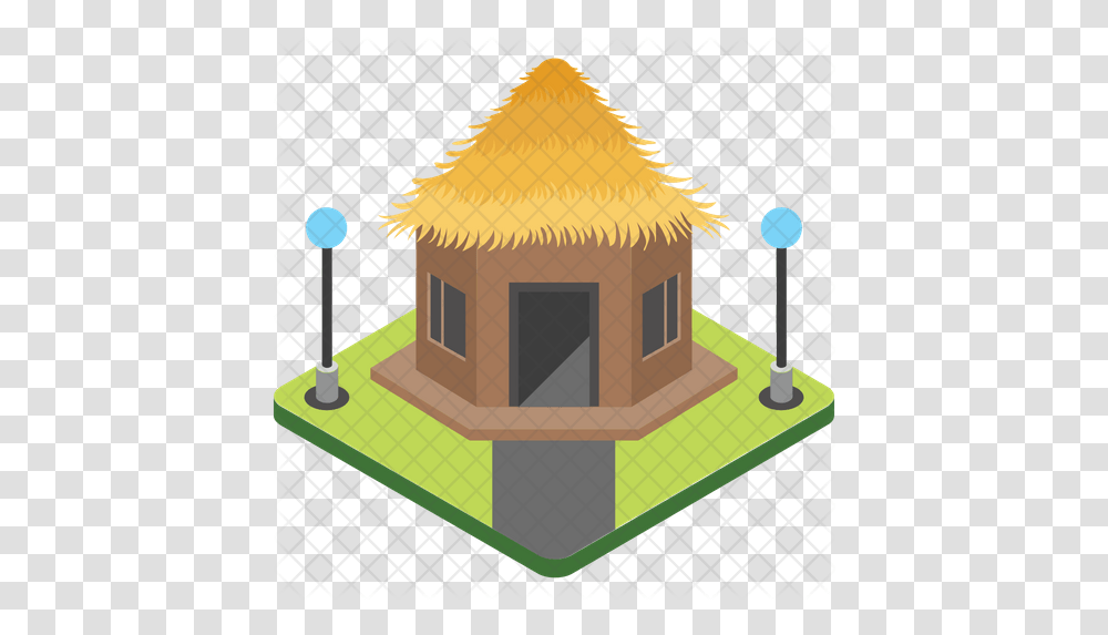 Hut Icon House, Toy, Dog House, Den, Outdoors Transparent Png