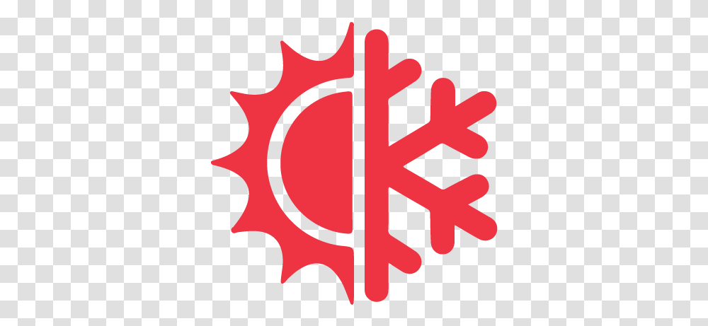 Hvac Icon 01 Red Snowflake Border, Cross, Machine, Poster Transparent Png