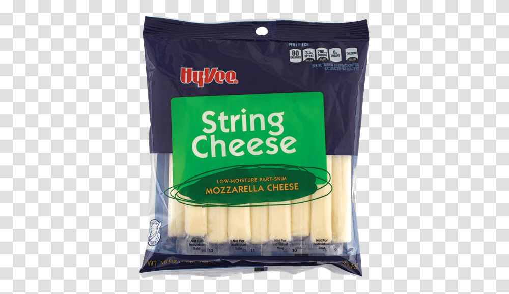 Hy Vee Mozzarella String Cheese, Plant, Food Transparent Png