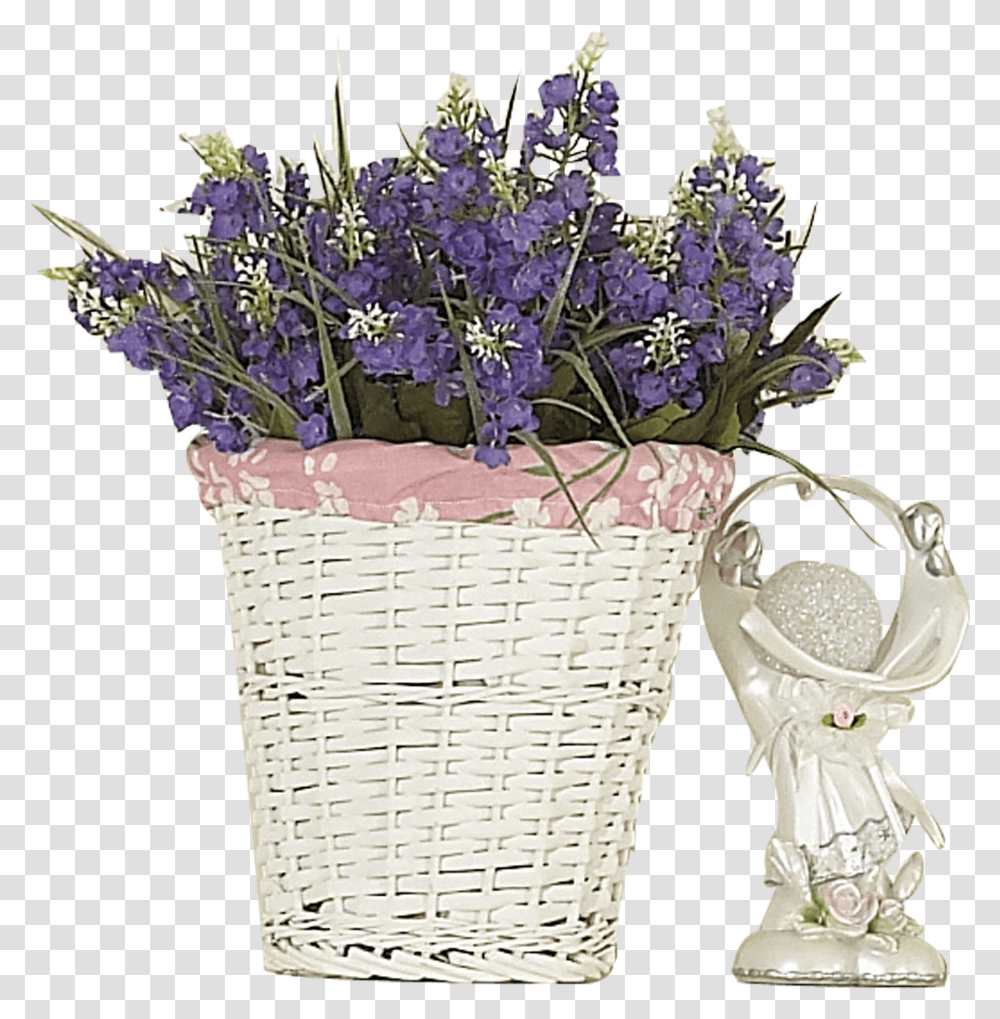 Hyacinth, Plant, Flower, Blossom, Basket Transparent Png