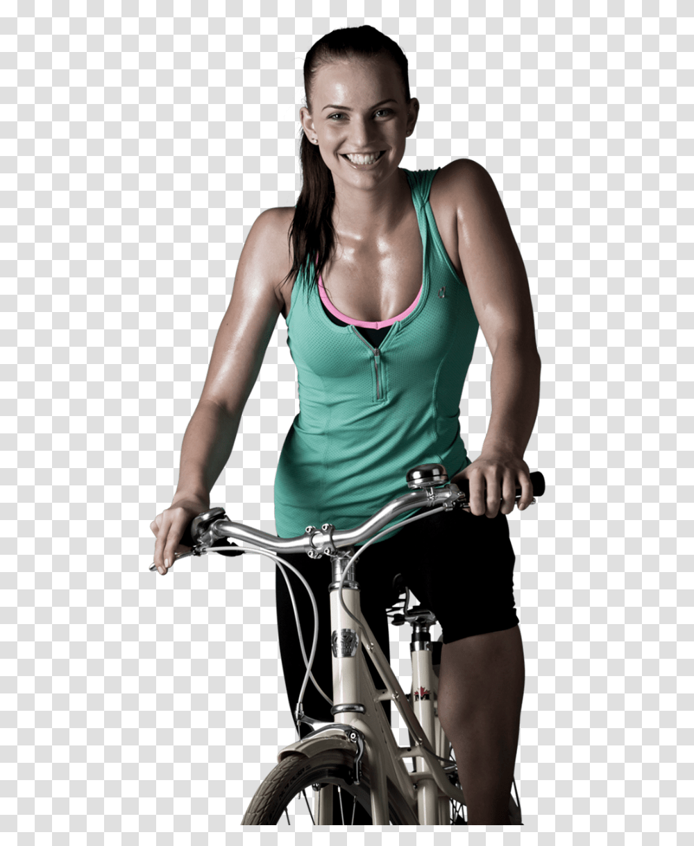 Hybrid Bicycle, Vehicle, Transportation, Person Transparent Png