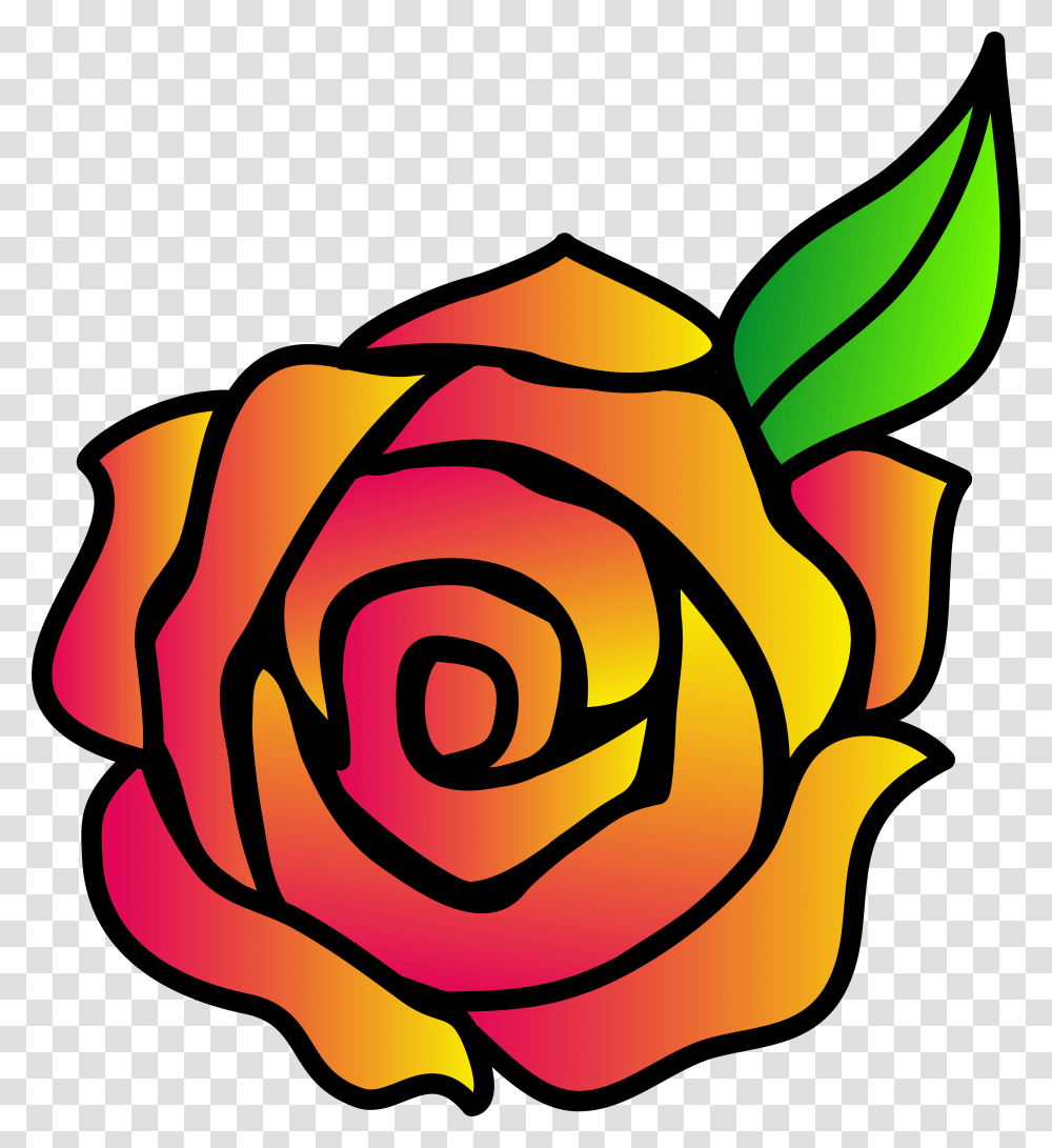 Hybrid Clipart Color Pictures Of Roses To Draw, Spiral, Plant, Coil Transparent Png