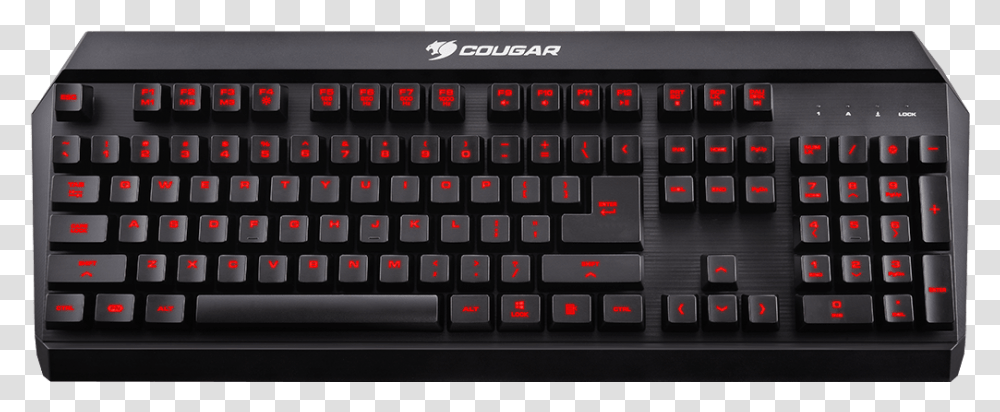 Hybrid Mechanical Gaming Keyboard Cougar, Computer Keyboard, Computer Hardware, Electronics Transparent Png