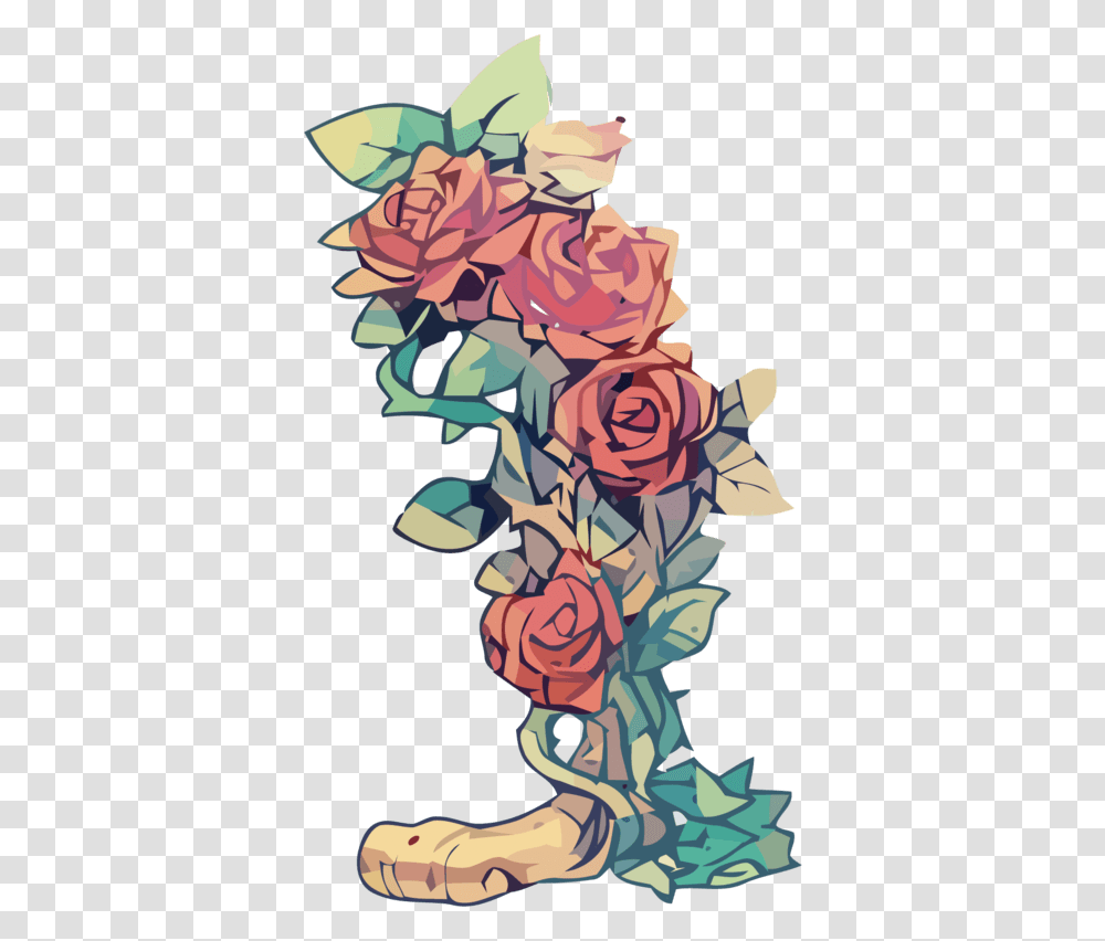 Hybrid Tea Rose, Floral Design, Pattern Transparent Png