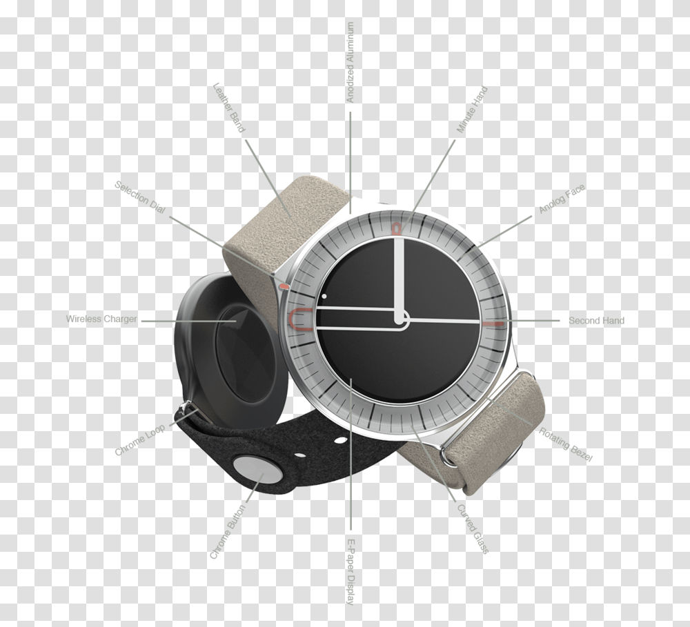 Hybrid Watch Modernpraxis Quartz Clock, Wristwatch, Compass, Plot, Diagram Transparent Png