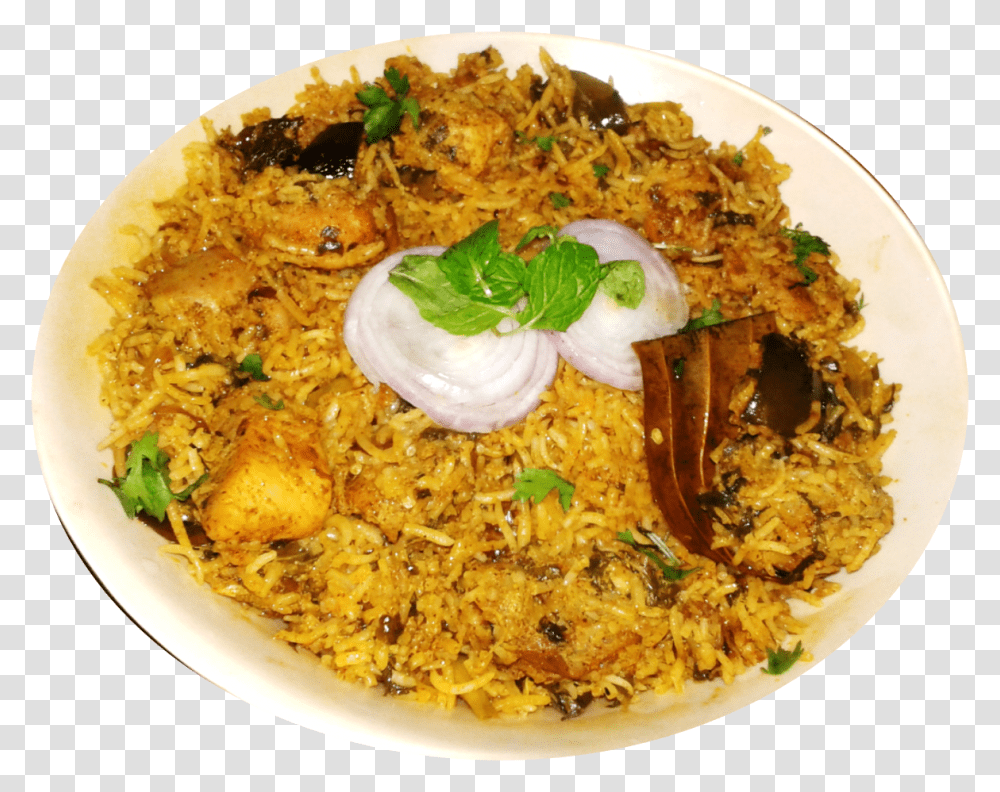 Hyderabad Chicken Dum Biryani Hyderabadi Biriyani, Dish, Meal, Food, Plant Transparent Png