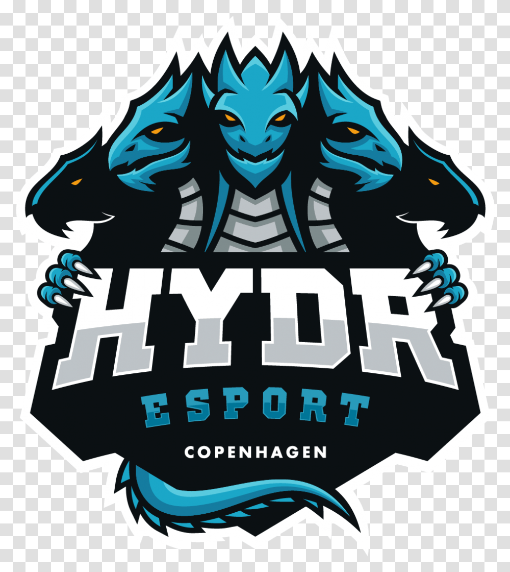 Hydr Holdoversigt Hydr Esports Hydr Esport, Symbol, Logo, Emblem, Text Transparent Png