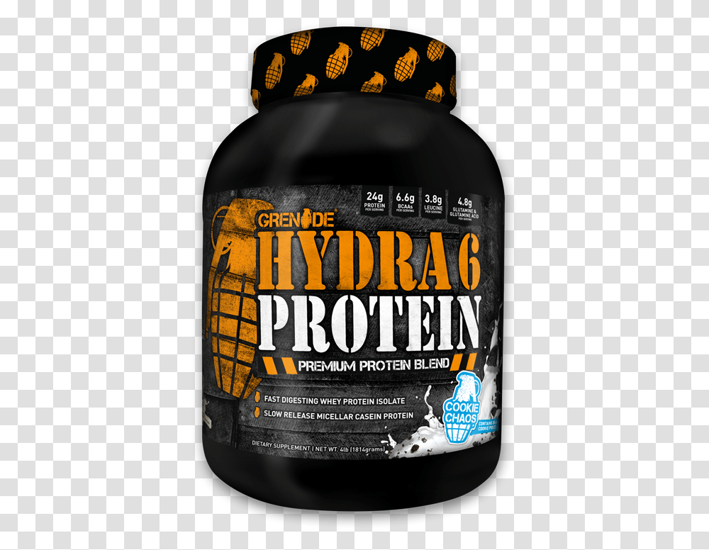 Hydra 6 Protein Bottle Hydra 6 Protein, Beverage, Drink, Alcohol, Poster Transparent Png