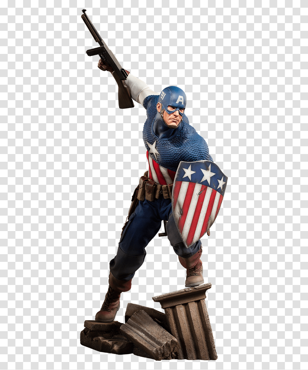 Hydra Drawing Captain America Sideshow Captain America, Person, Helmet, Armor Transparent Png