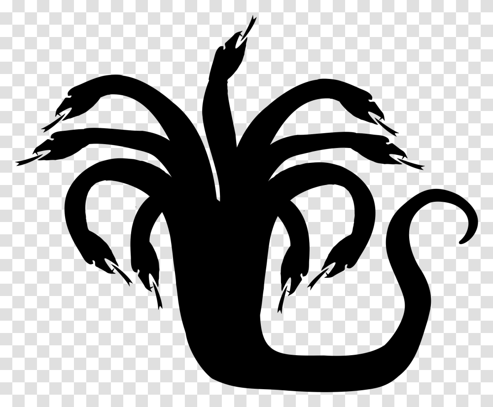 Hydra Hydra Symbol Greek Mythology, Gray, World Of Warcraft Transparent Png
