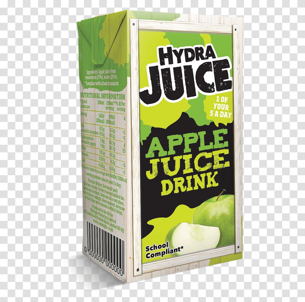 Hydra Juice 200ml 75 Apple Drink Sunmagic Juicebox, Beverage, Tin, Jar, Plant Transparent Png