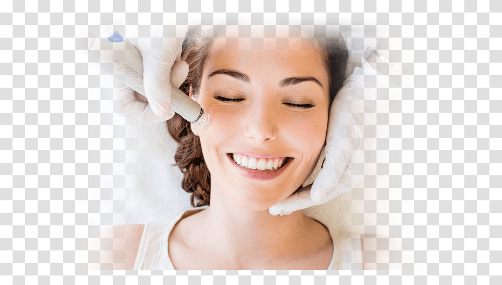 Hydrafacial 2019, Face, Person, Dimples Transparent Png