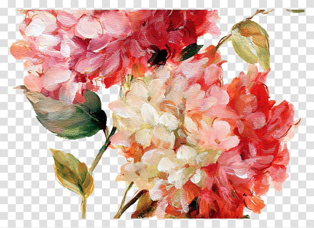 Hydrangea Clipart Flower Painting, Plant, Geranium, Petal, Flower Bouquet Transparent Png