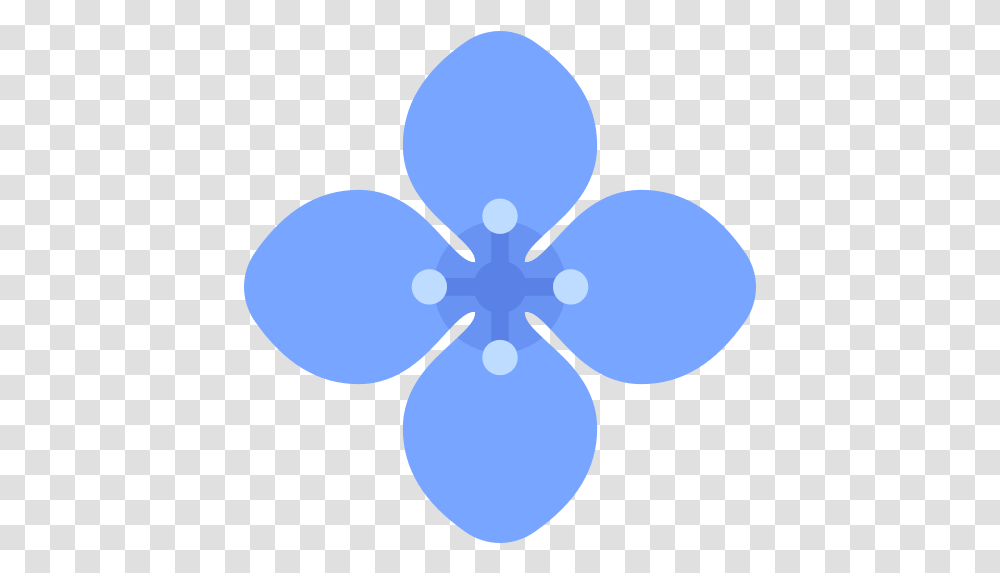 Hydrangea Icon Icon, Pattern, Balloon, Ornament, Fractal Transparent Png