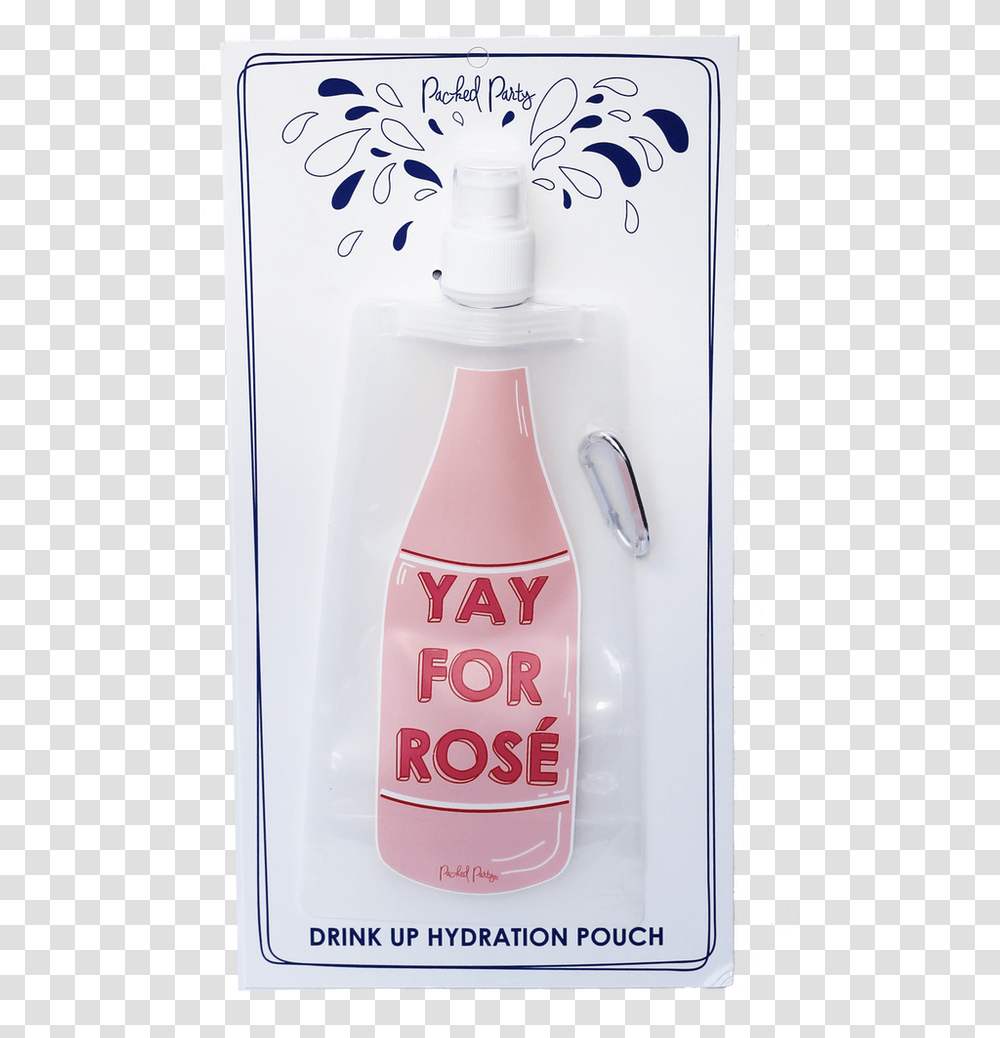 Hydration Pouch Packed Party, Bottle, Beverage, Cosmetics, Refrigerator Transparent Png
