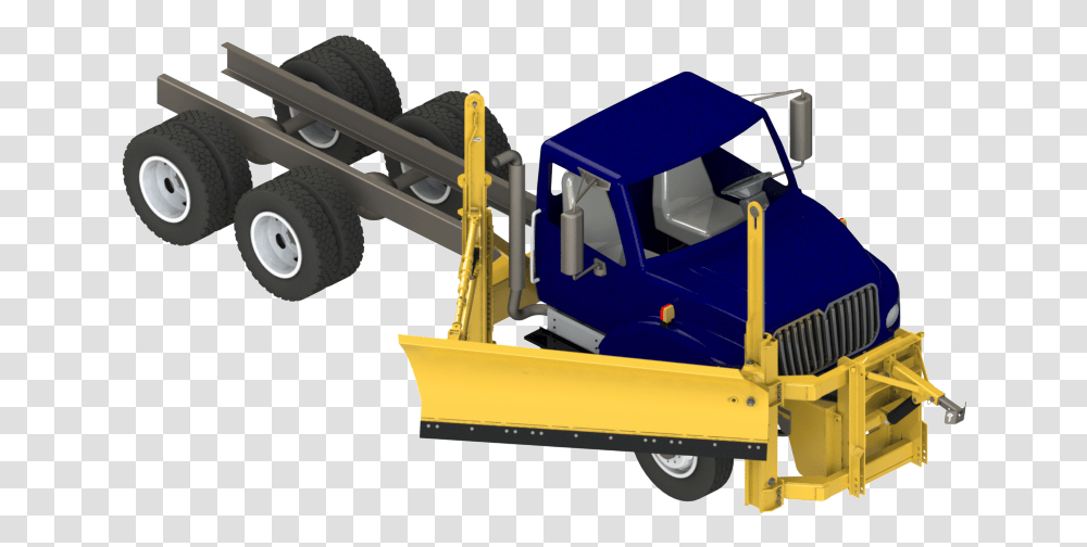 Hydraulic Rear Post Bulldozer, Tractor, Vehicle, Transportation, Snowplow Transparent Png