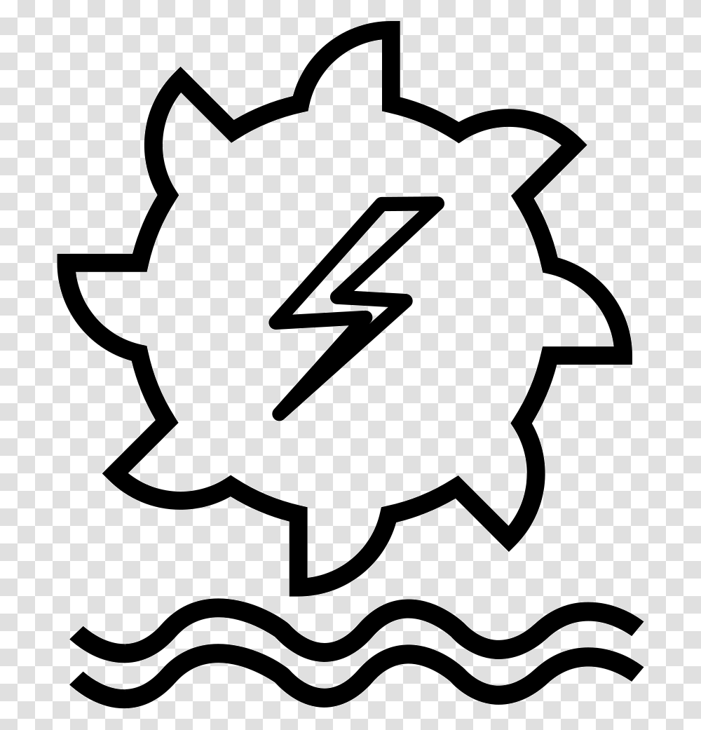 Hydro Power Generation Hydro Power Plant Symbol, Number, Stencil, Star Symbol Transparent Png