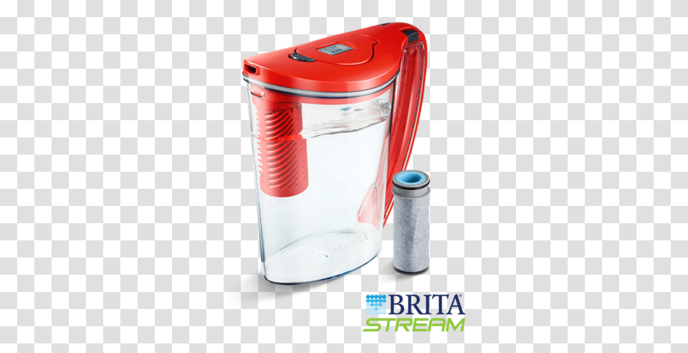Hydro Stream Pitcher Brita Stream Pitcher, Mixer, Appliance, Bottle, Shaker Transparent Png