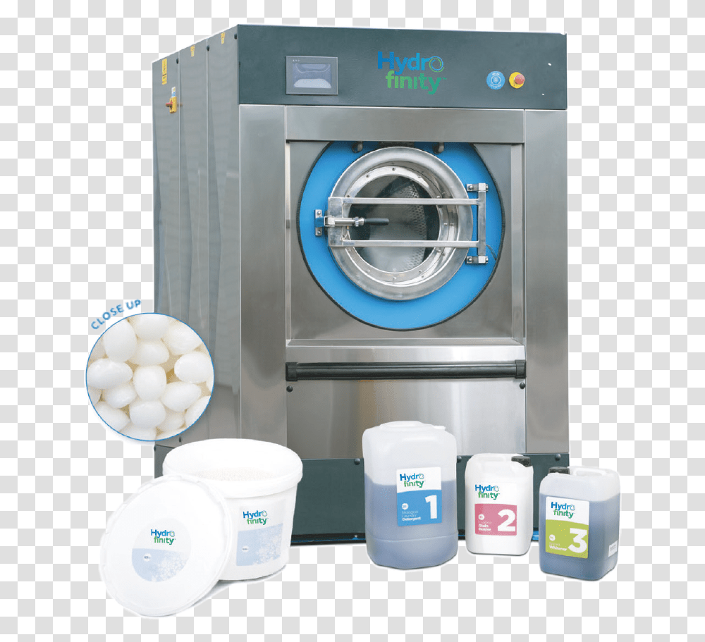 Hydrofinity Machine Xeros Washing Machine Technology, Appliance, Dryer, Laundry, Washer Transparent Png