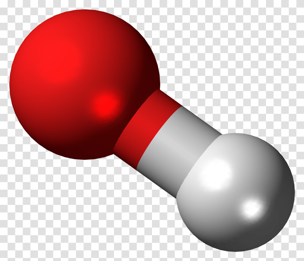 Hydroxide Anion Or Hydroxyl Radical Ball Hydroxyl Ball And Stick Model, Balloon, Lighting, Tool Transparent Png