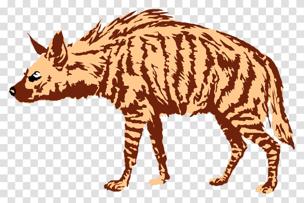 Hyena Art Free Pic Boar, Mammal, Animal, Pig, Hog Transparent Png